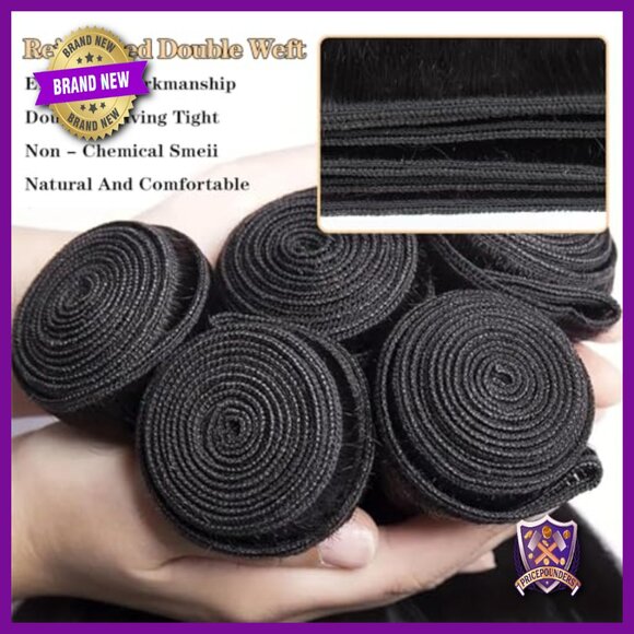 Brazilian Virgin Human Hair Extensions 10\